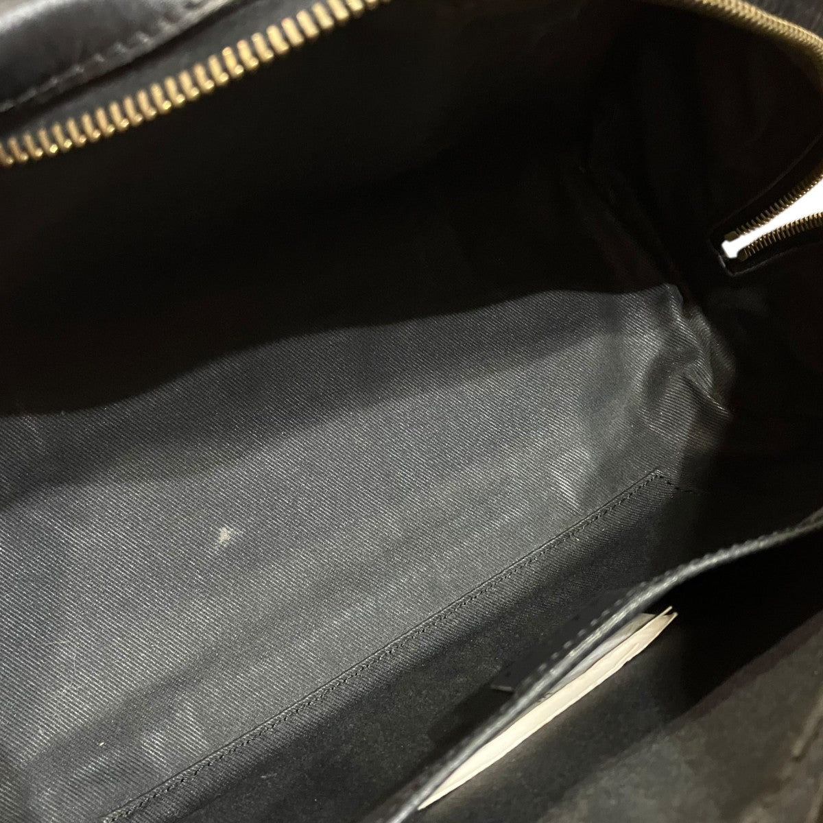 CELINE ミニボストンバッグCE00/12 古着・中古-5枚目のアイテム画像