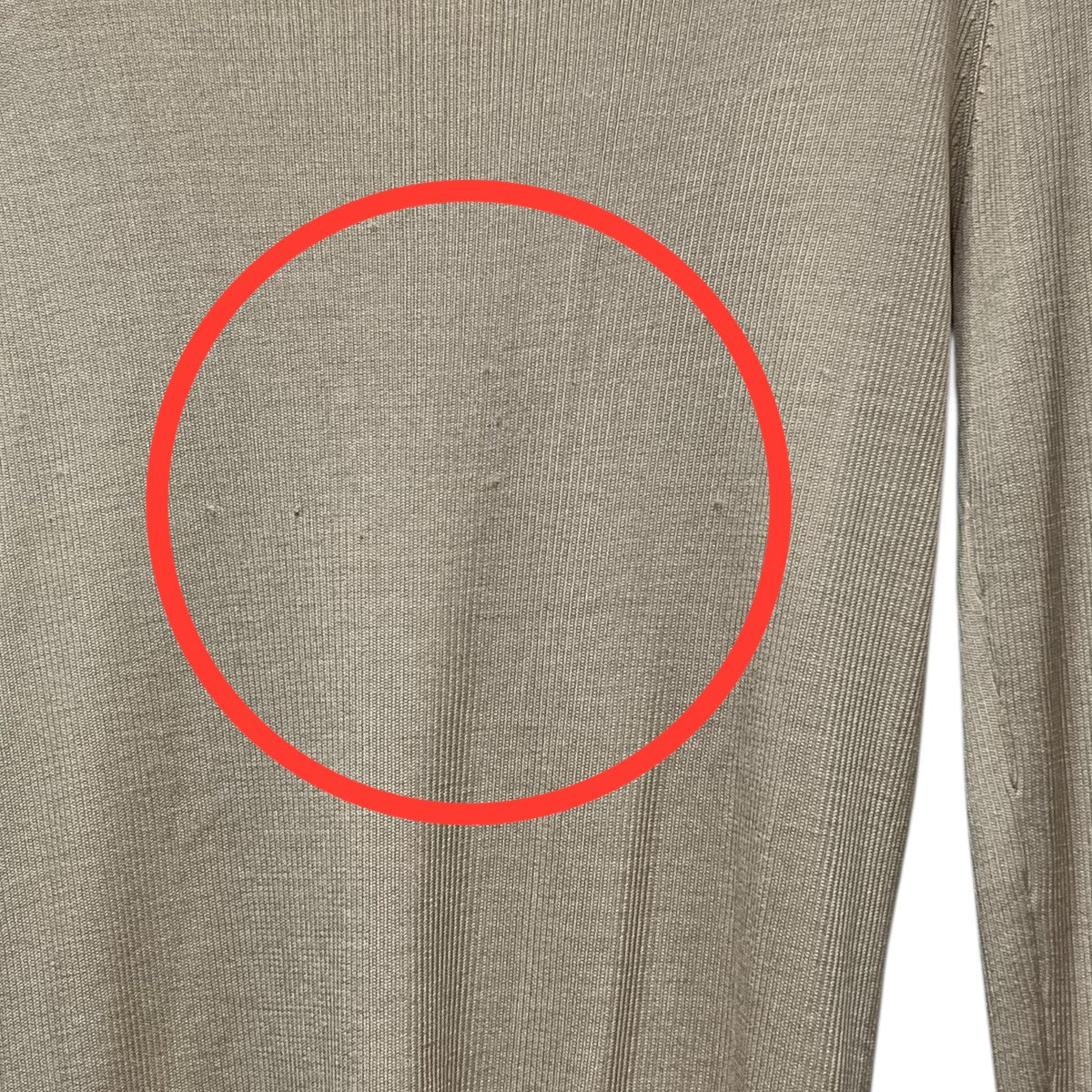 UNITED ARROWS シルクリブVネックカーディガン1528-136-0035 古着・中古-8枚目のアイテム画像