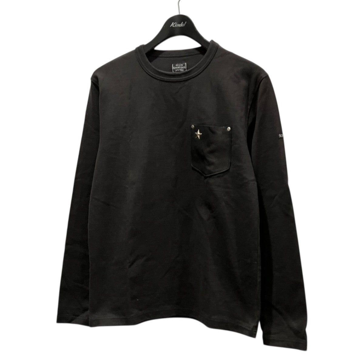 SCHOTT BROS． ポケットレザー長袖Tシャツ3173078 古着・中古-1枚目のアイテム画像
