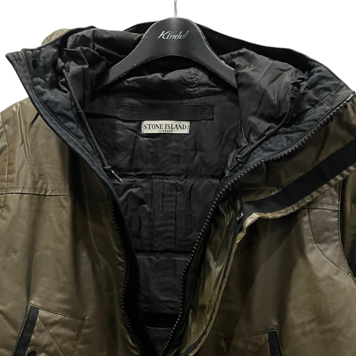 STONE ISLAND ICE JACKETナイロンダウンジャケット551545099 古着・中古-4枚目のアイテム画像