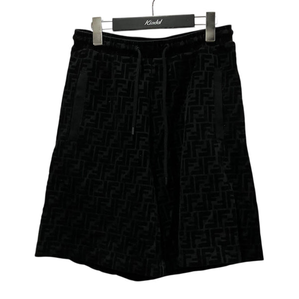 FENDI(フェンディ) ズッカロゴハーフパンツFB0689 A7D5 FB0689 A7D5