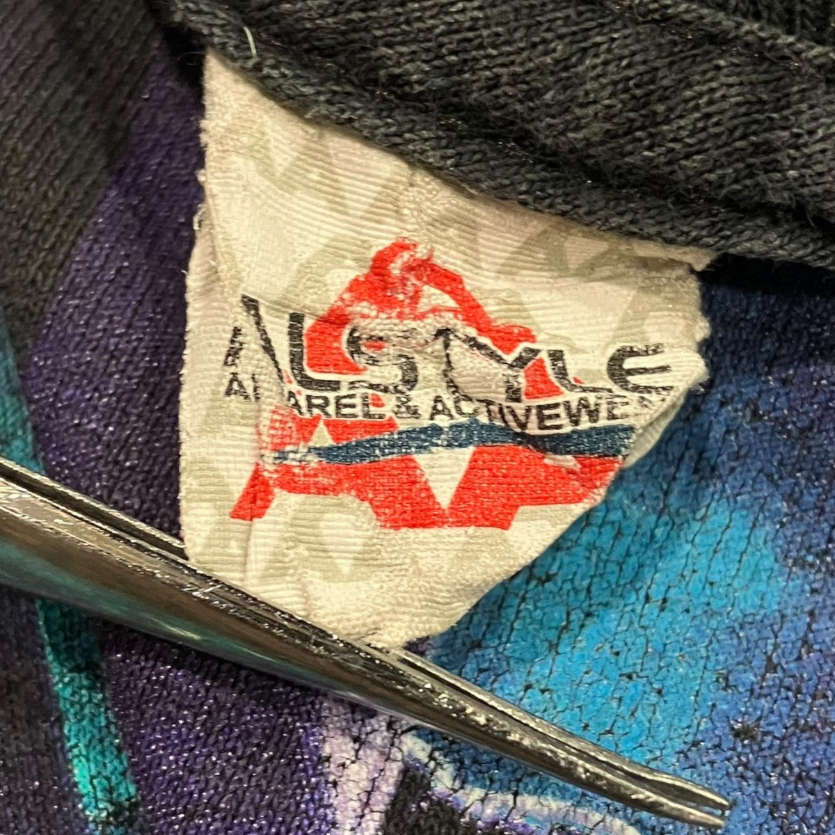 ALSTYLE APPAREL ＆ ACTIVEWEAR 00sジョーカープリント半袖Tシャツ 古着・中古-5枚目のアイテム画像