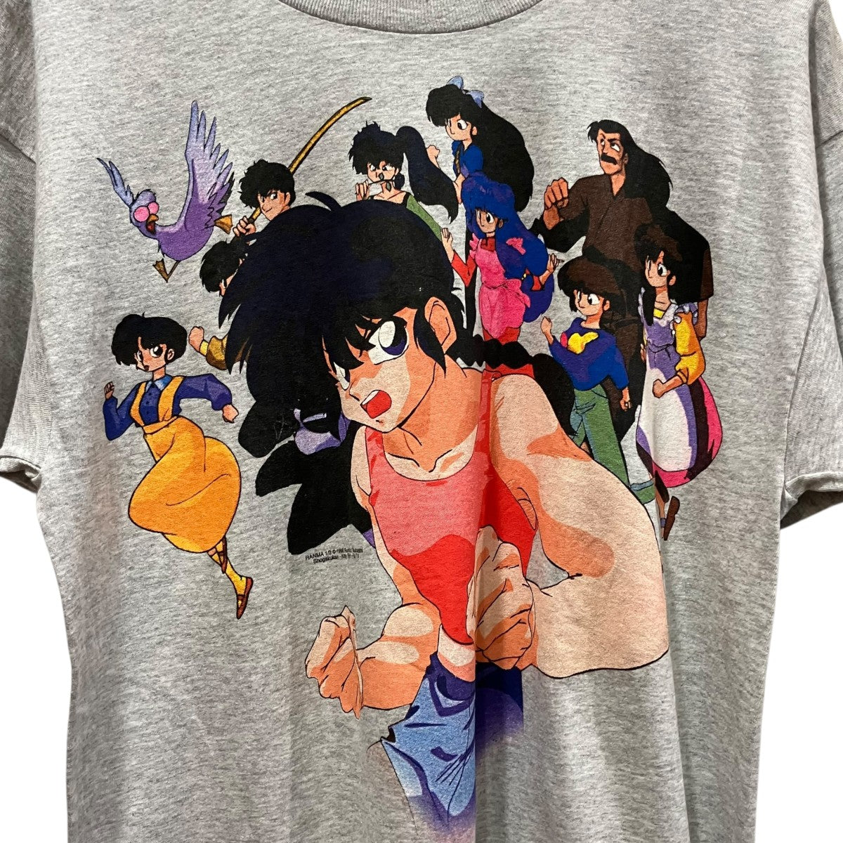 90'sらんま1／2プリントTシャツ