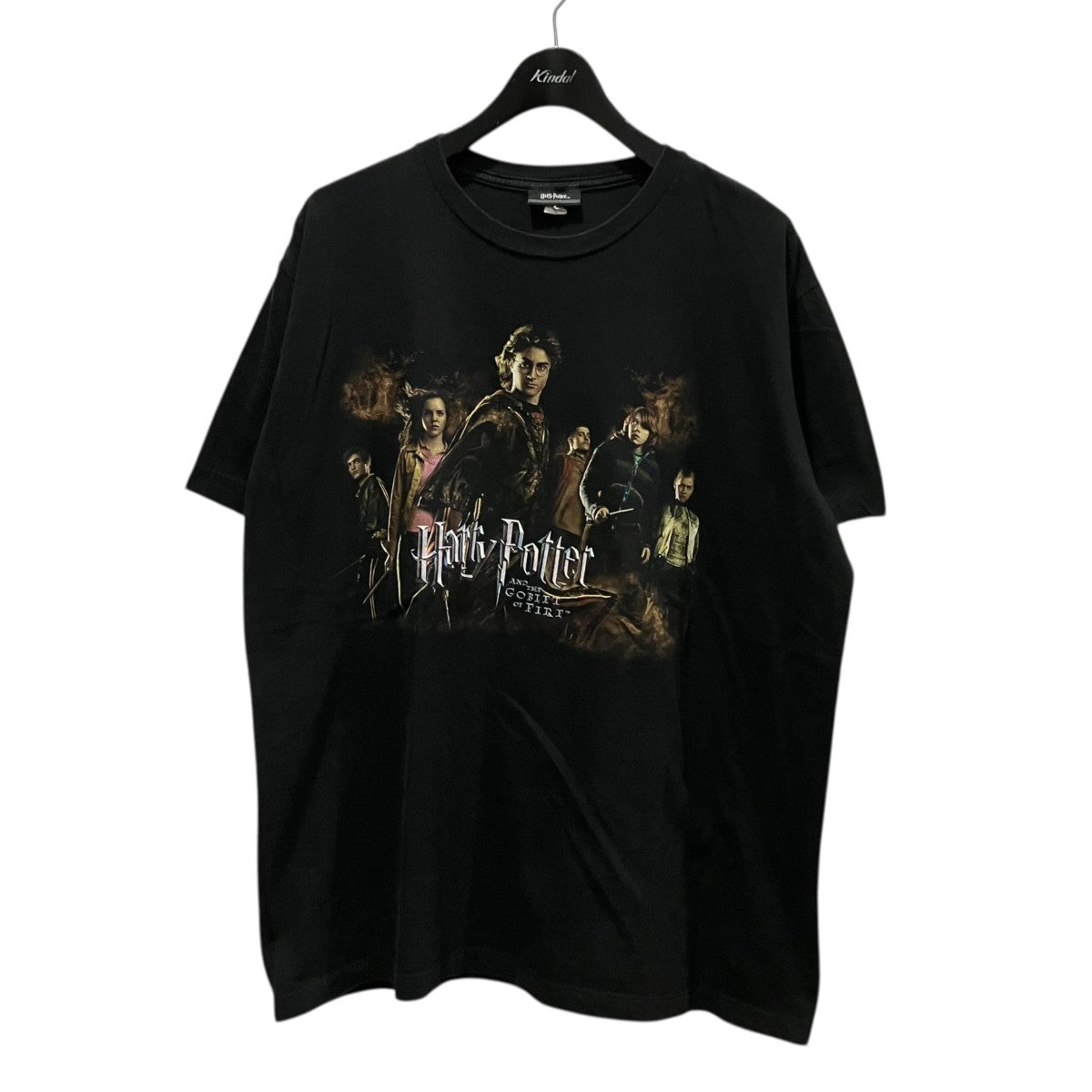 HARRY POTTER 炎のゴブレットハリーポッタープリントTシャツ 古着・中古-1枚目のアイテム画像