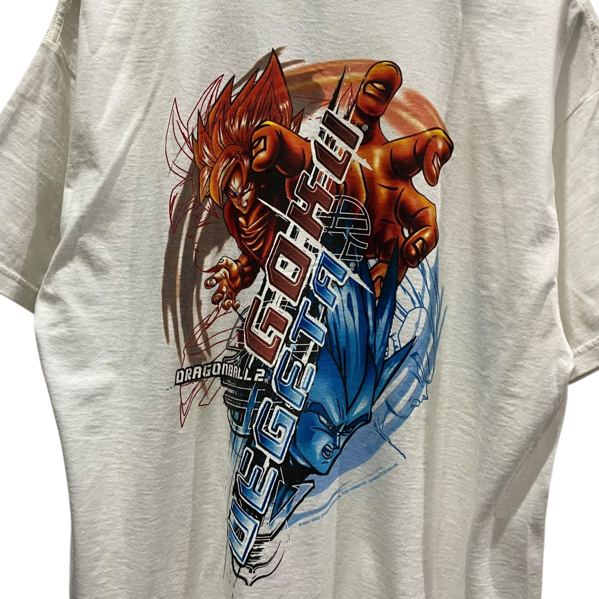 悟空＆ベジータプリントTシャツ