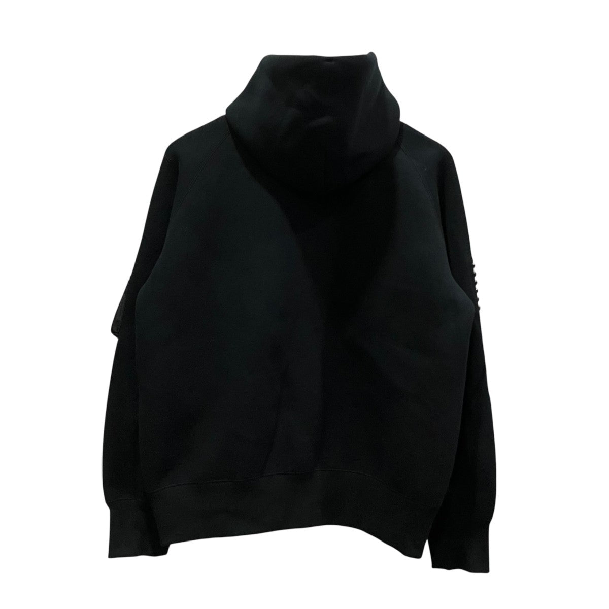 sacai Studded Sponge Sweat Hoodieジップパーカー25-01132S 古着・中古-2枚目のアイテム画像