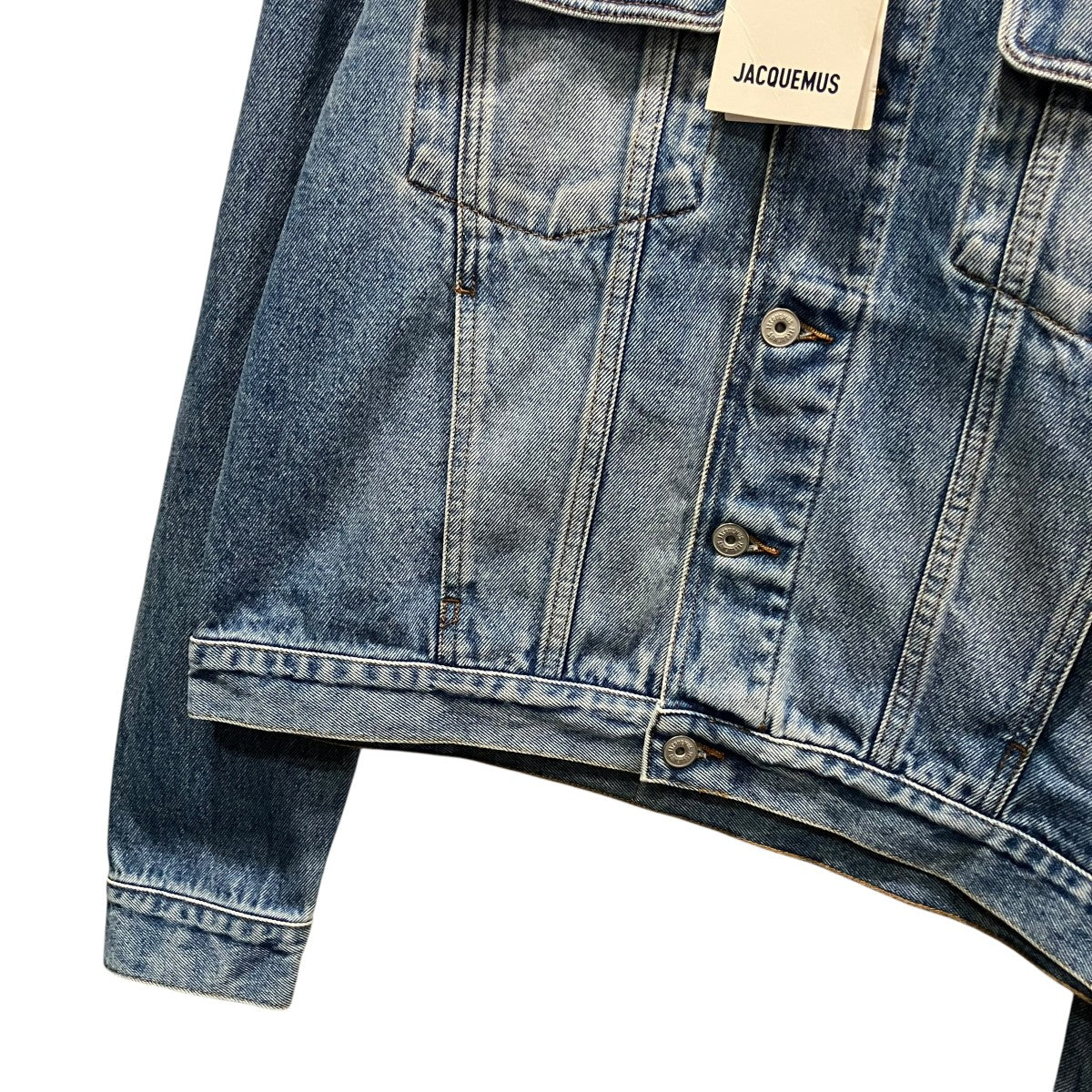 JACQUEMUS De-Nimesデニムジャケット245DE027 古着・中古-4枚目のアイテム画像