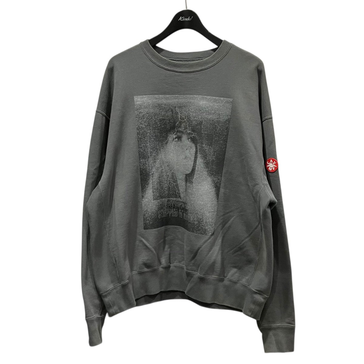 SIGNIFIERS CREW NECKプリントスウェット