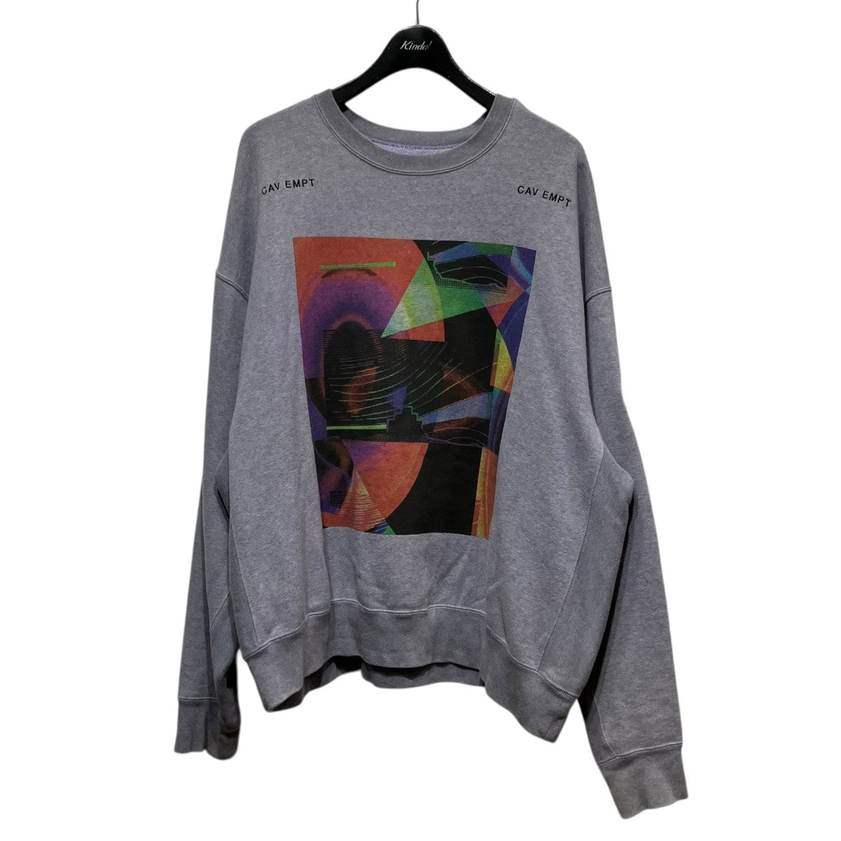 COLOUR SEPARATION CREW NECKプリントスウェットCES22CS01