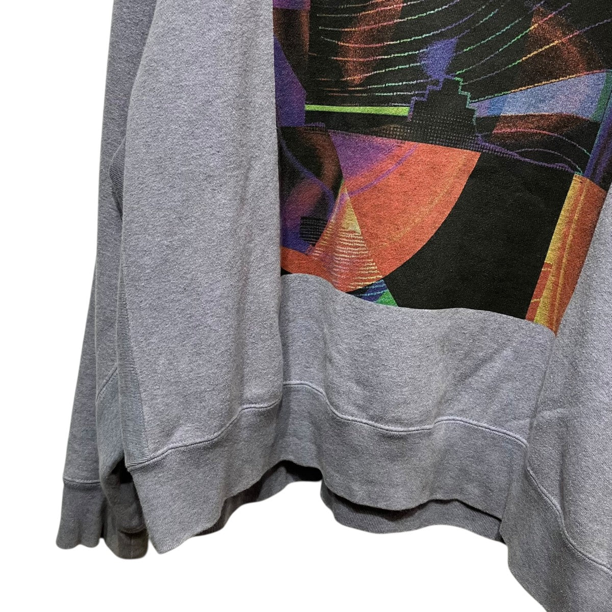 COLOUR SEPARATION CREW NECKプリントスウェットCES22CS01