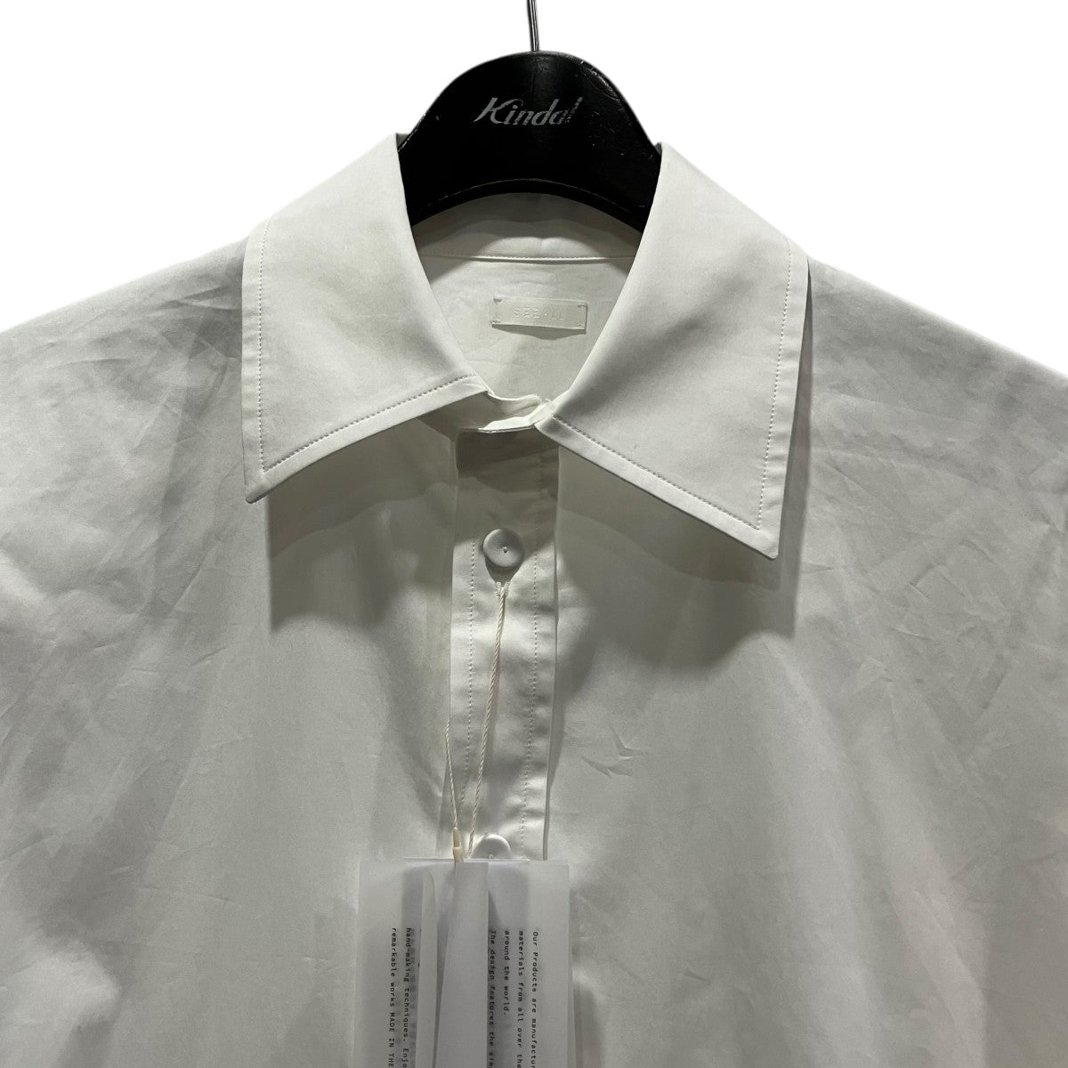 OVERSIZED COCOON SHIRTSオーバーサイズコクーンシャツSAW63 SH101