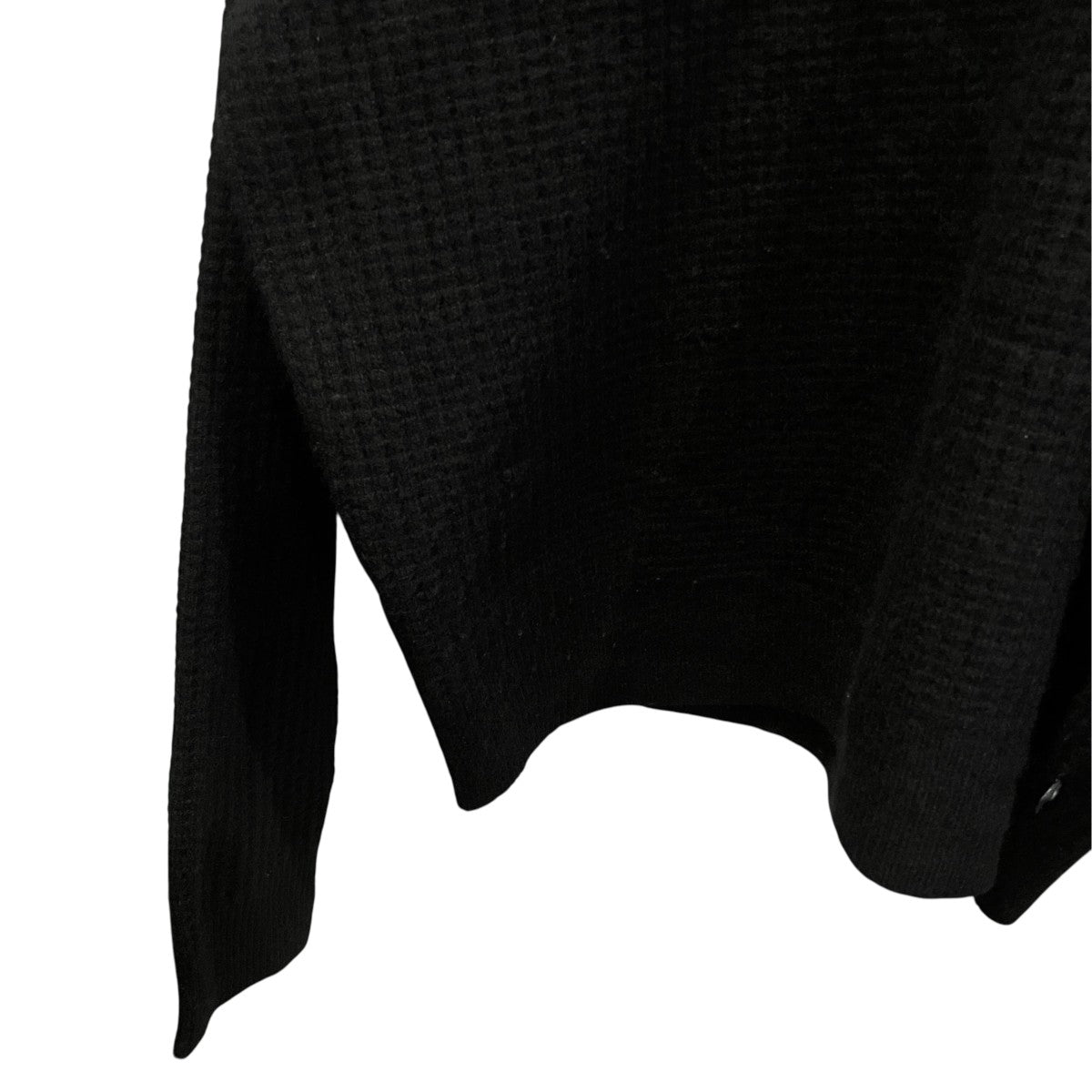 25AWWAFFLE KNIT CASHMERE CREWワッフルカシミヤクルーネックニット