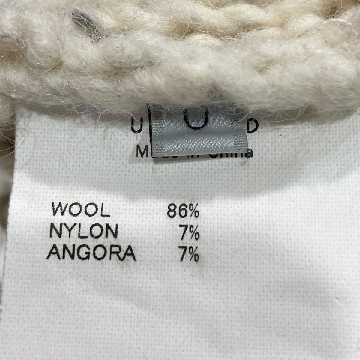 UNUSED 厚手ニットUS1703 古着・中古-5枚目のアイテム画像