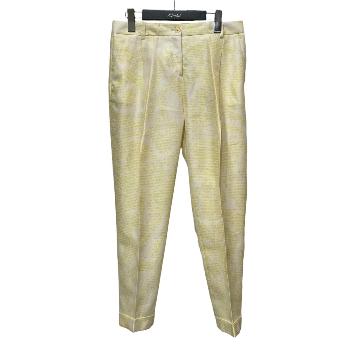 JIL SANDER NAVY 総柄パンツJDC206A JC214 古着・中古-1枚目のアイテム画像