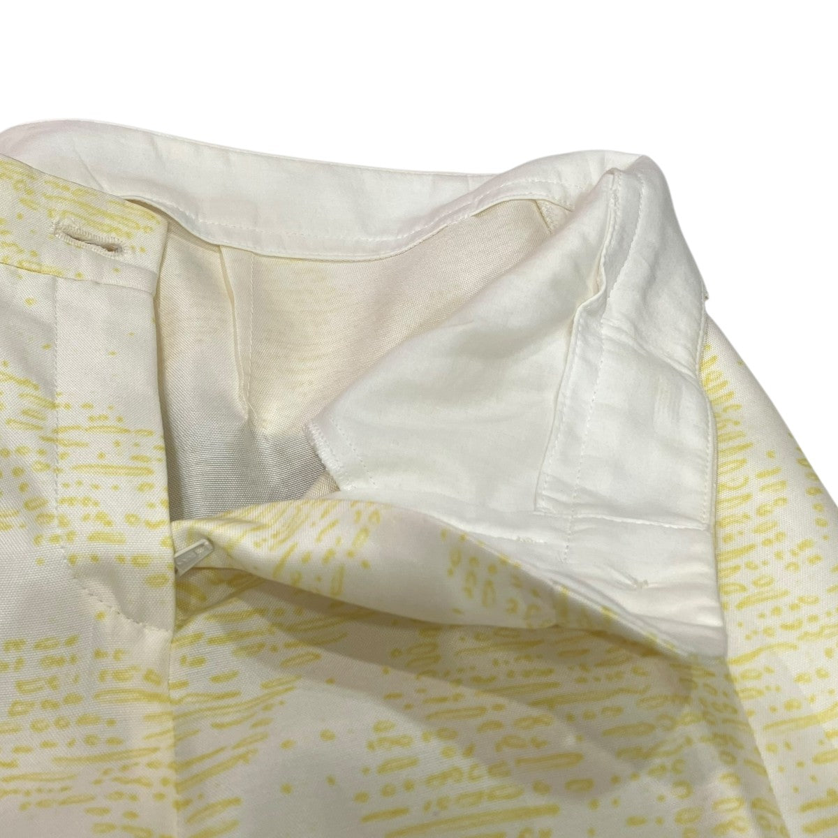 JIL SANDER NAVY 総柄パンツJDC206A JC214 古着・中古-3枚目のアイテム画像