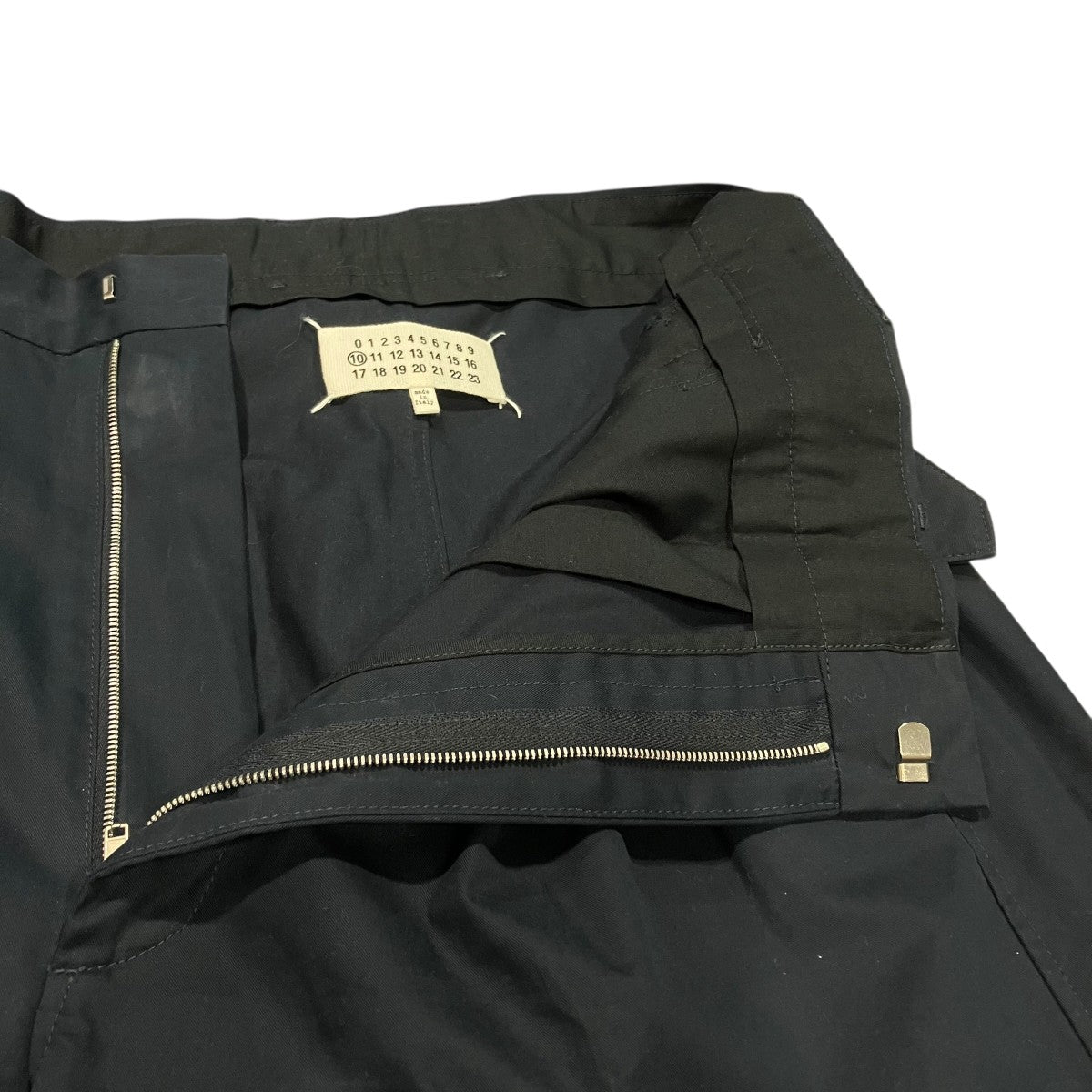 Maison Margiela サイドストラップ2タックパンツS50KA0506 古着・中古-3枚目のアイテム画像