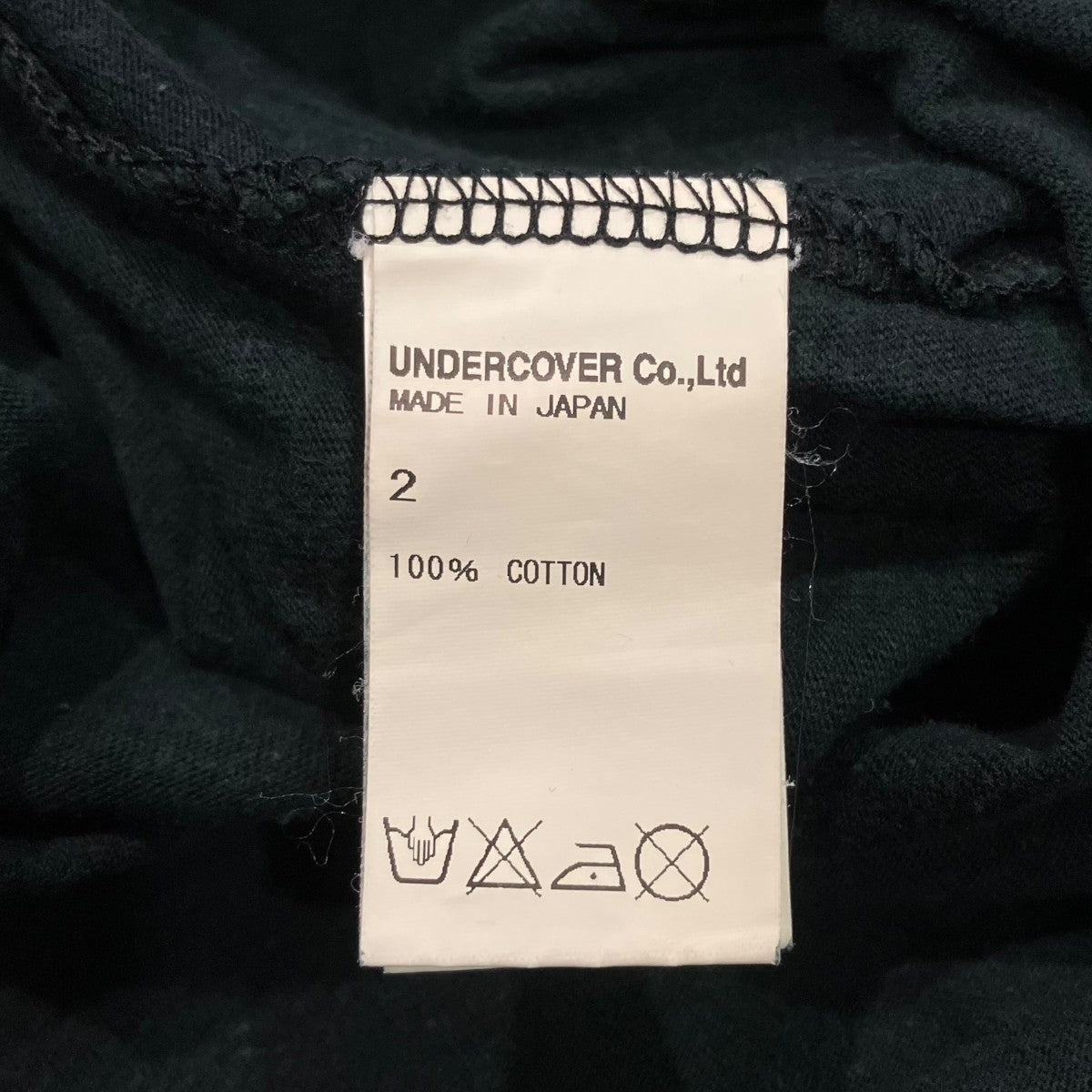 UNDERCOVER ロゴTシャツ 古着・中古-6枚目のアイテム画像