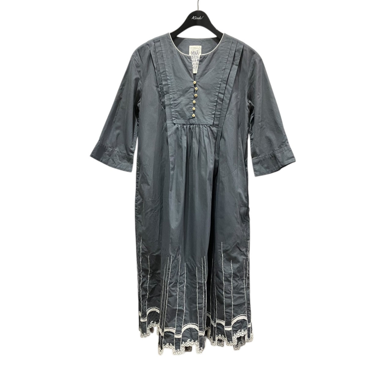 mina perhonen waltzレースワンピースld3042 古着・中古-1枚目のアイテム画像