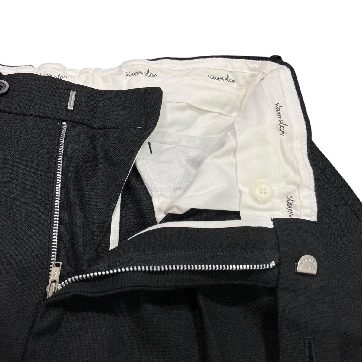 STEVEN ALAN 2タックハーフパンツ8119-155-0121 古着・中古-3枚目のアイテム画像