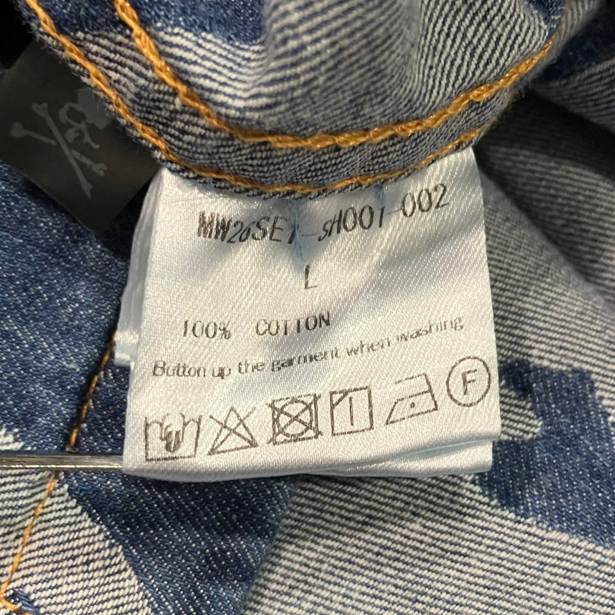 26SSMW ALOHA SS DENIM SHIRTアロハショートスリーブデニムシャツMW26SE1-SH001-002