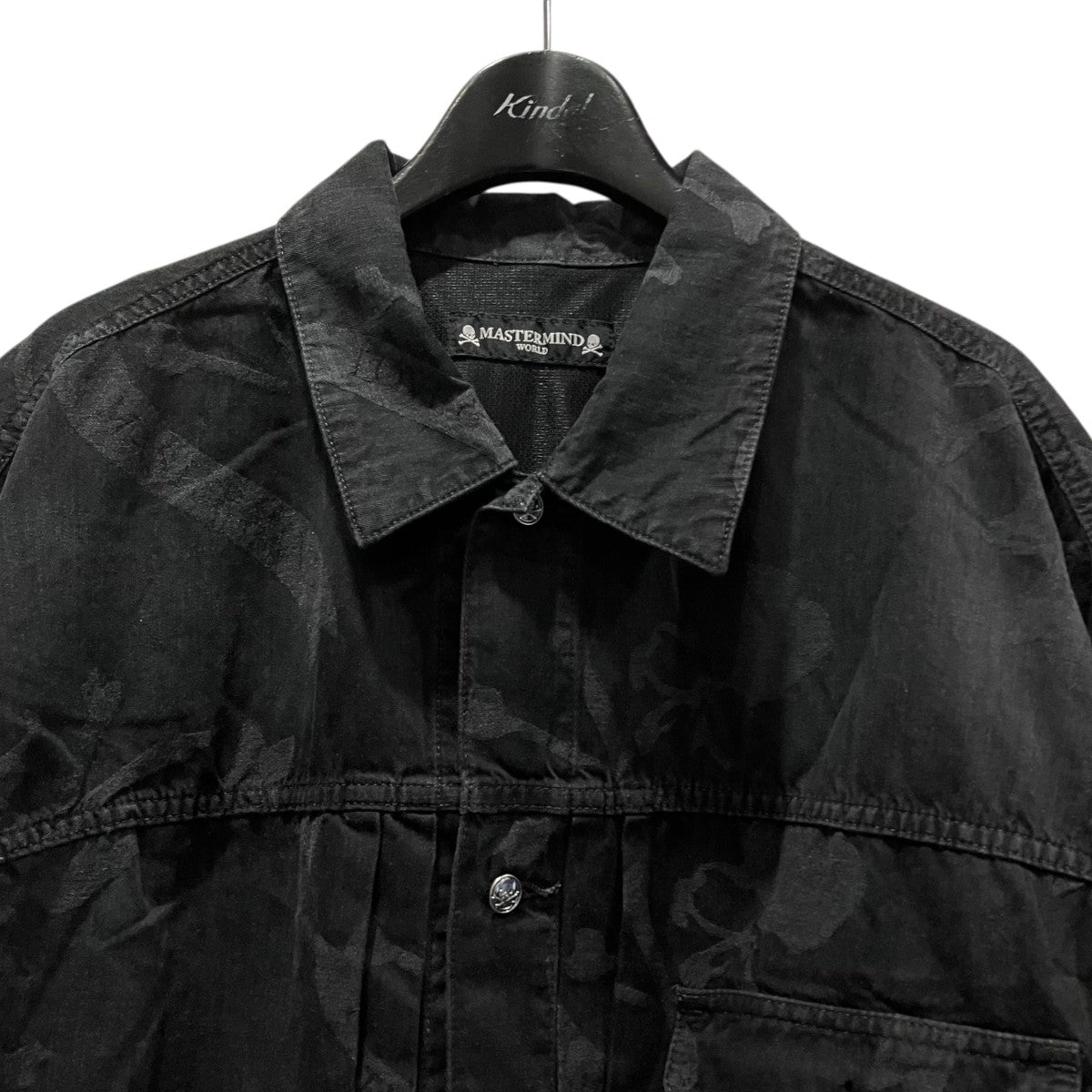 MASTERMIND WORLD 26SSMASTERMIND WORLD ALOHA SS DENIM SHIRTアロハデニムシャツMW26SE1-SH001-002 古着・中古-3枚目のアイテム画像