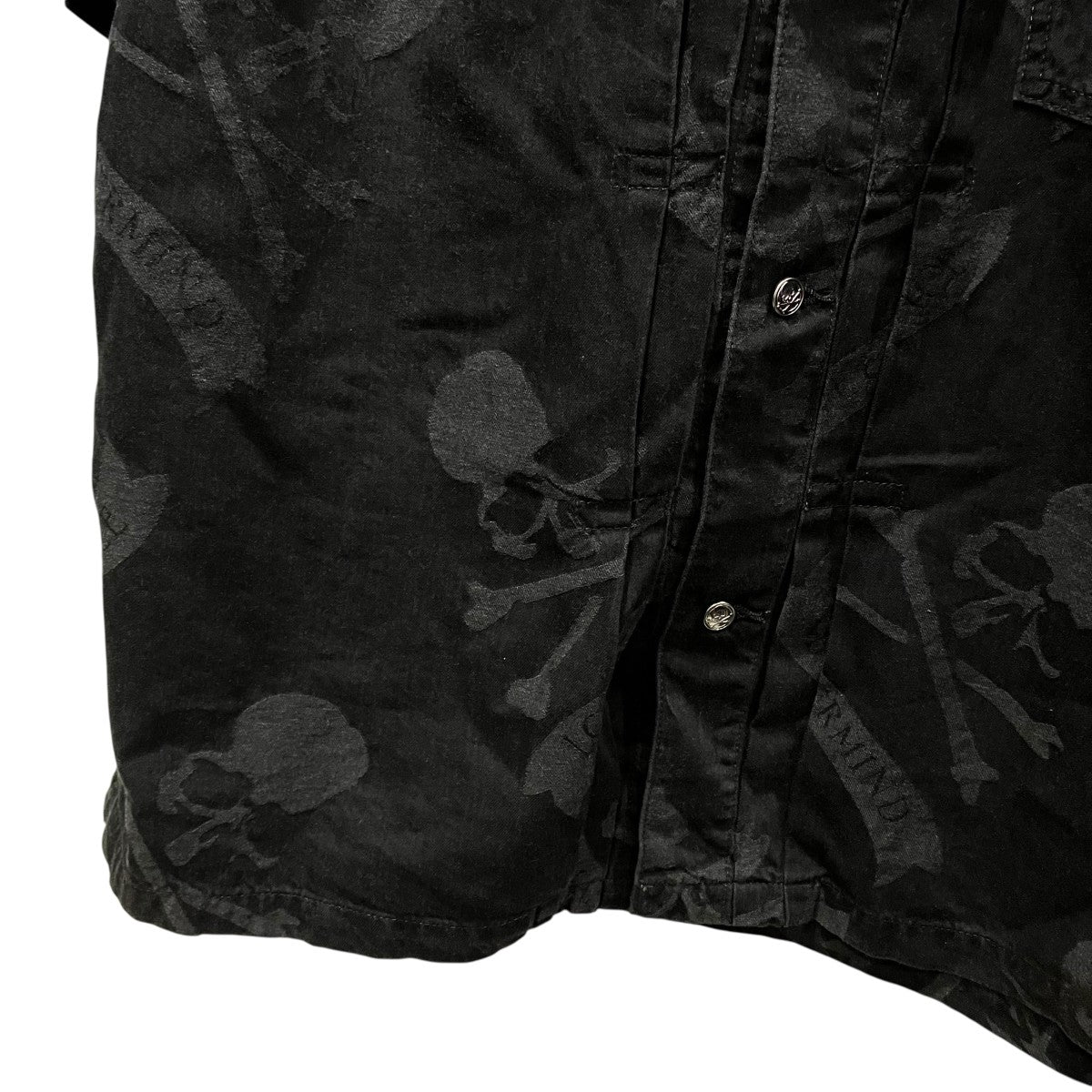 26SSMASTERMIND WORLD ALOHA SS DENIM SHIRTアロハデニムシャツMW26SE1-SH001-002