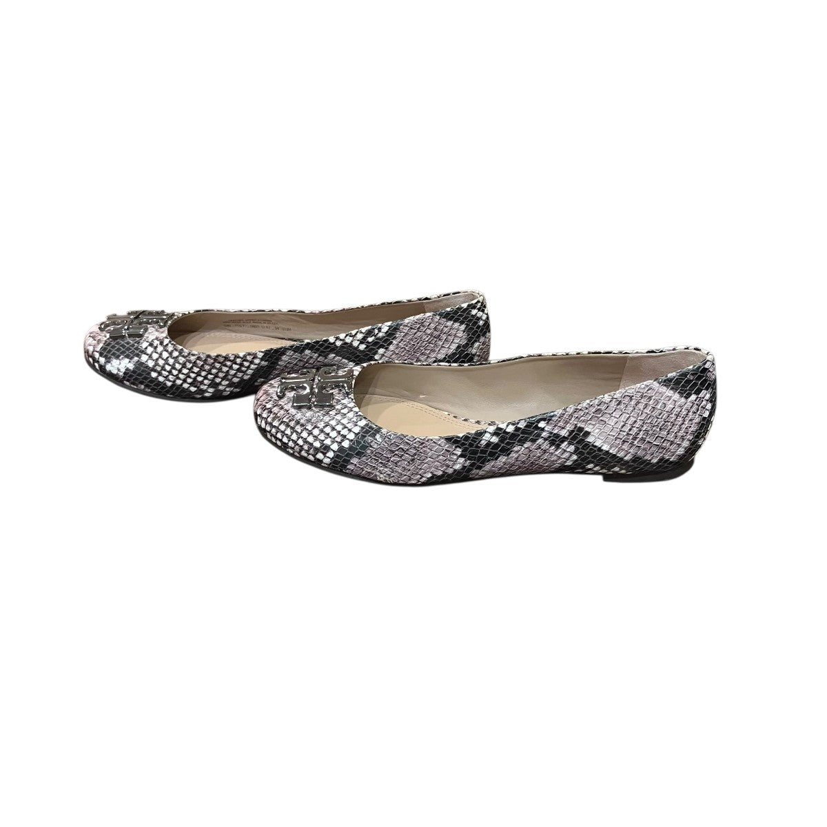 TORY BURCH パイソンフラットシューズ 古着・中古-2枚目のアイテム画像