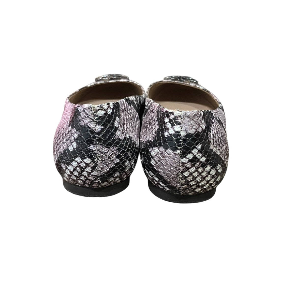 TORY BURCH パイソンフラットシューズ 古着・中古-3枚目のアイテム画像