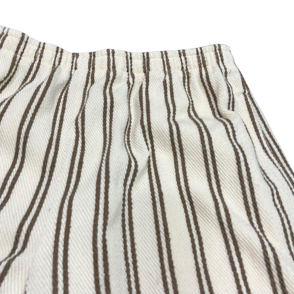 PHEENY 25SSCotton inray stripe pants with apronエプロン付きストライプパンツPS25-PT04 古着・中古-5枚目のアイテム画像