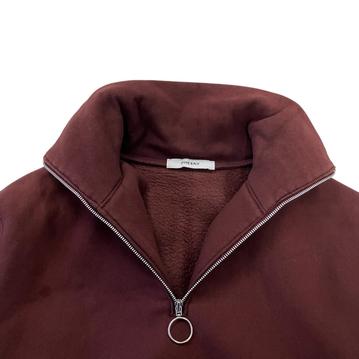 24AWAthletic fleece half zip P OハーフジップスウェットPA24-CS01