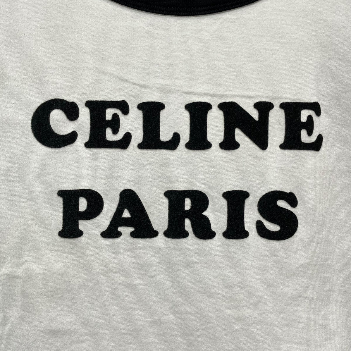 CELINE フロッキーロゴTシャツ2X890671Q 古着・中古-4枚目のアイテム画像