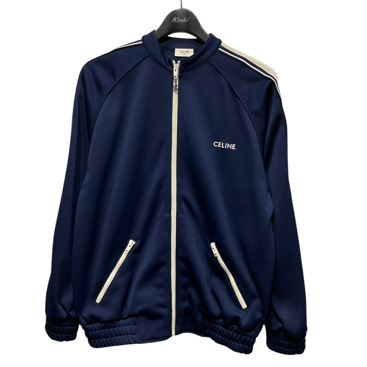CELINE ダブルフェイスジャージー トラックスーツジャケット2Y567121O 古着・中古-1枚目のアイテム画像