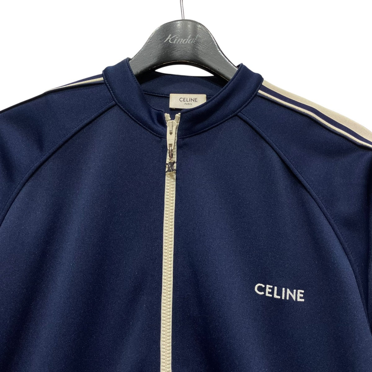 CELINE ダブルフェイスジャージー トラックスーツジャケット2Y567121O 古着・中古-3枚目のアイテム画像