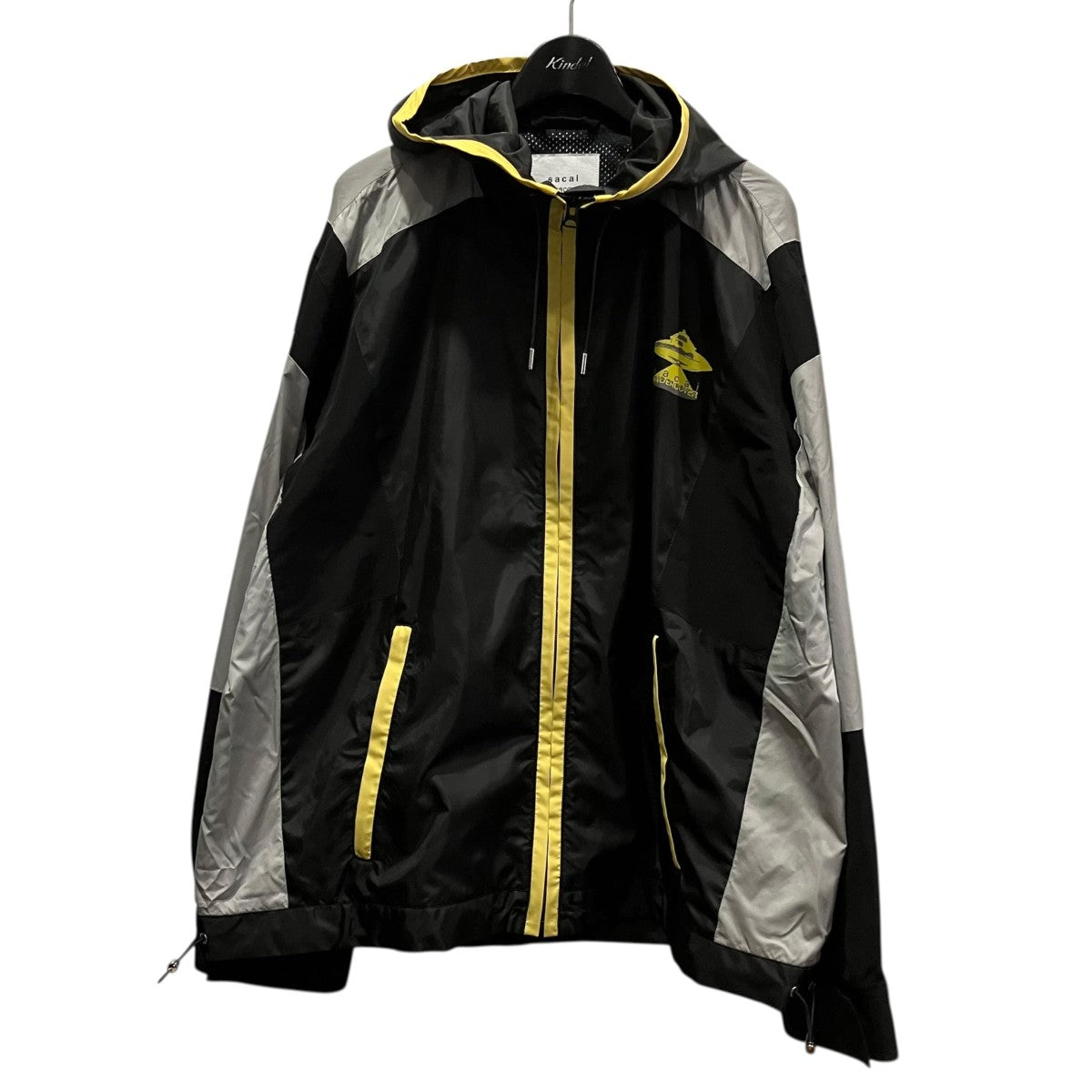 sacai×UNDERCOVER ナイロンジップアップブルゾンマウンテンパーカー21-0387S 古着・中古-1枚目のアイテム画像