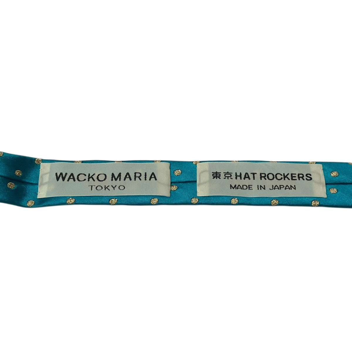 WACKO MARIA リップ刺繍シルクネクタイ 古着・中古-7枚目のアイテム画像