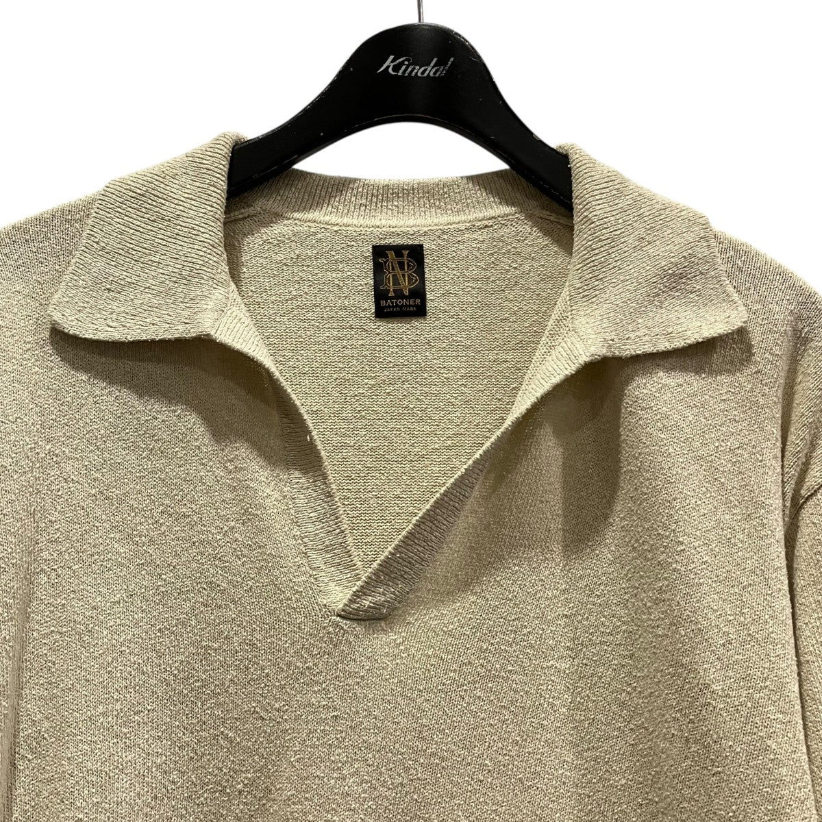 26SSREVIVAL SILK SKIPPERスキッパーニットBN-26SM-043