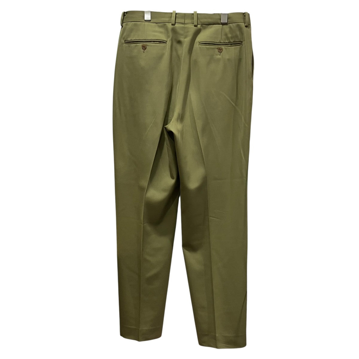 AURALEE LIGHT WOOL MAX GABARDINE TWO-TUCK SLACKS2タックスラックスA24SP03MG 古着・中古-2枚目のアイテム画像