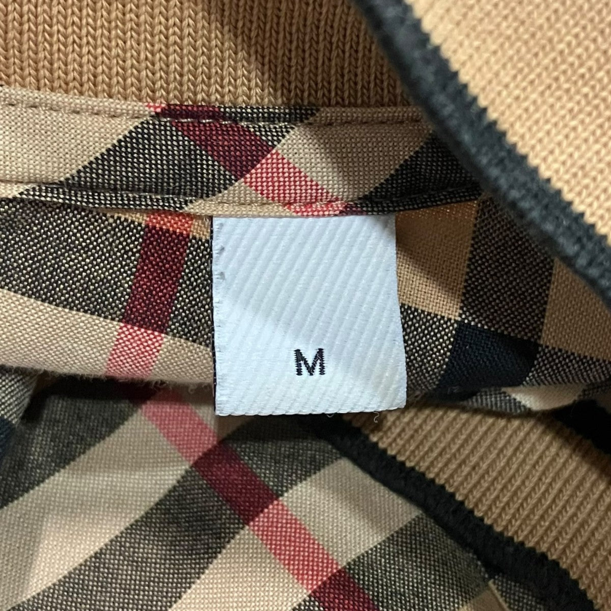 BURBERRY リブニットチェックシャツ8017302 古着・中古-5枚目のアイテム画像