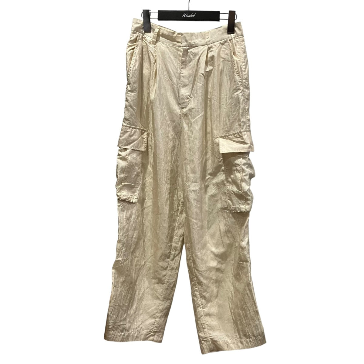 FRAMeWORK ナイロンシルクカーゴパンツ21-030-220-1060-1-0 古着・中古-1枚目のアイテム画像