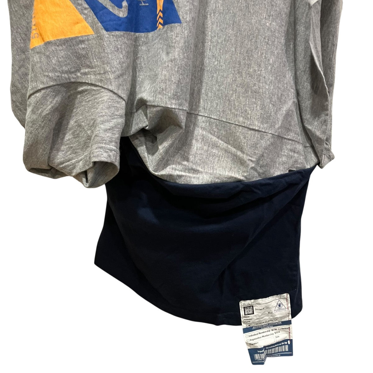 Maison MIHARA YASUHIRO Sideway TshirtsドッキングプリントTシャツB04TS751 古着・中古-4枚目のアイテム画像