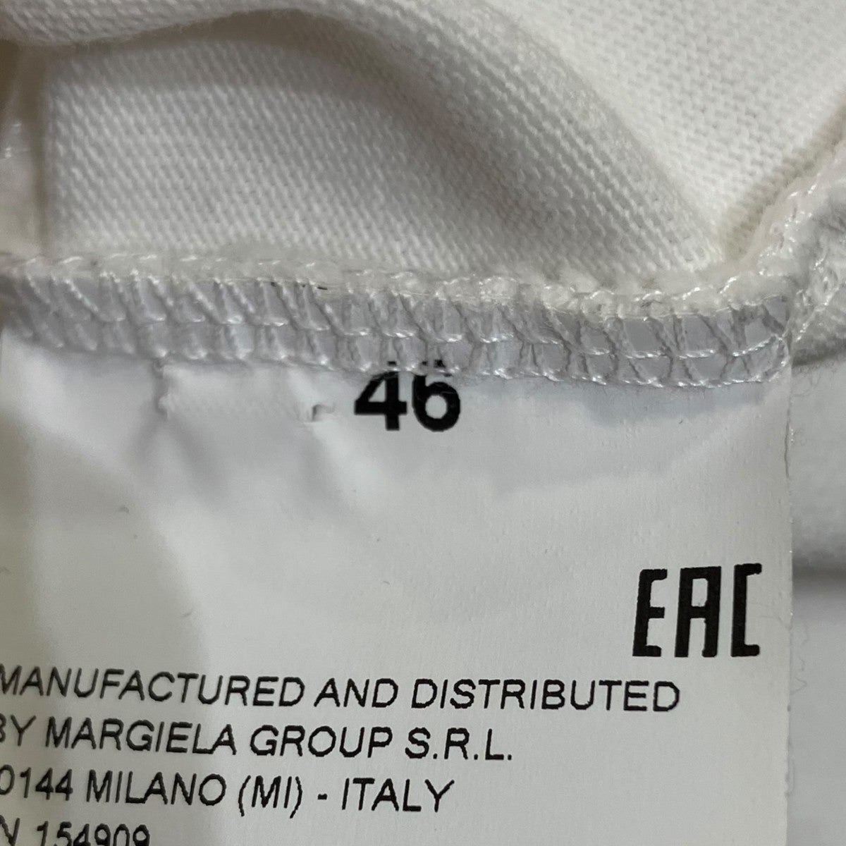 Maison Margiela プリントTシャツS50GC0632 古着・中古-4枚目のアイテム画像