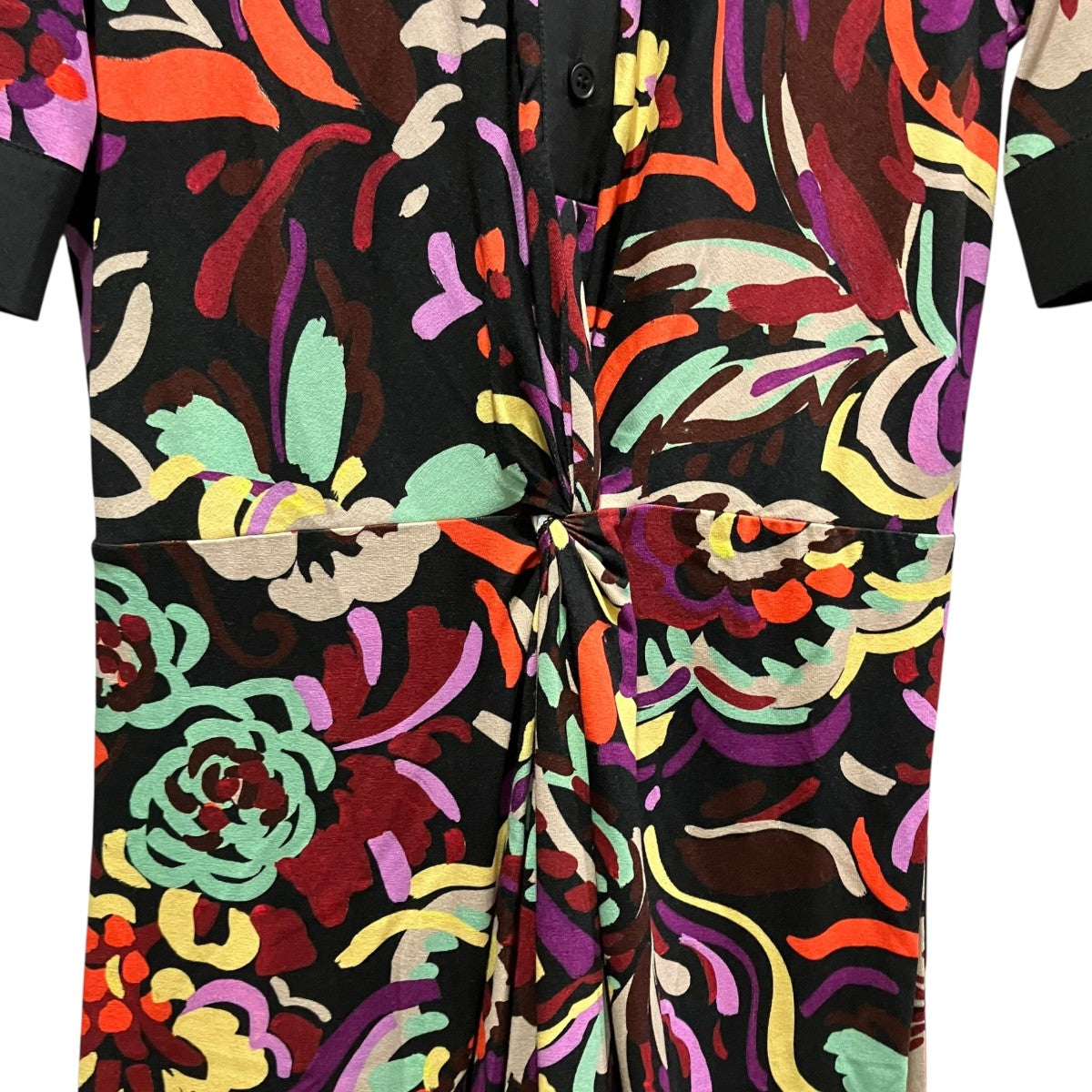 MAX＆Co． 花柄ワンピース 古着・中古-4枚目のアイテム画像