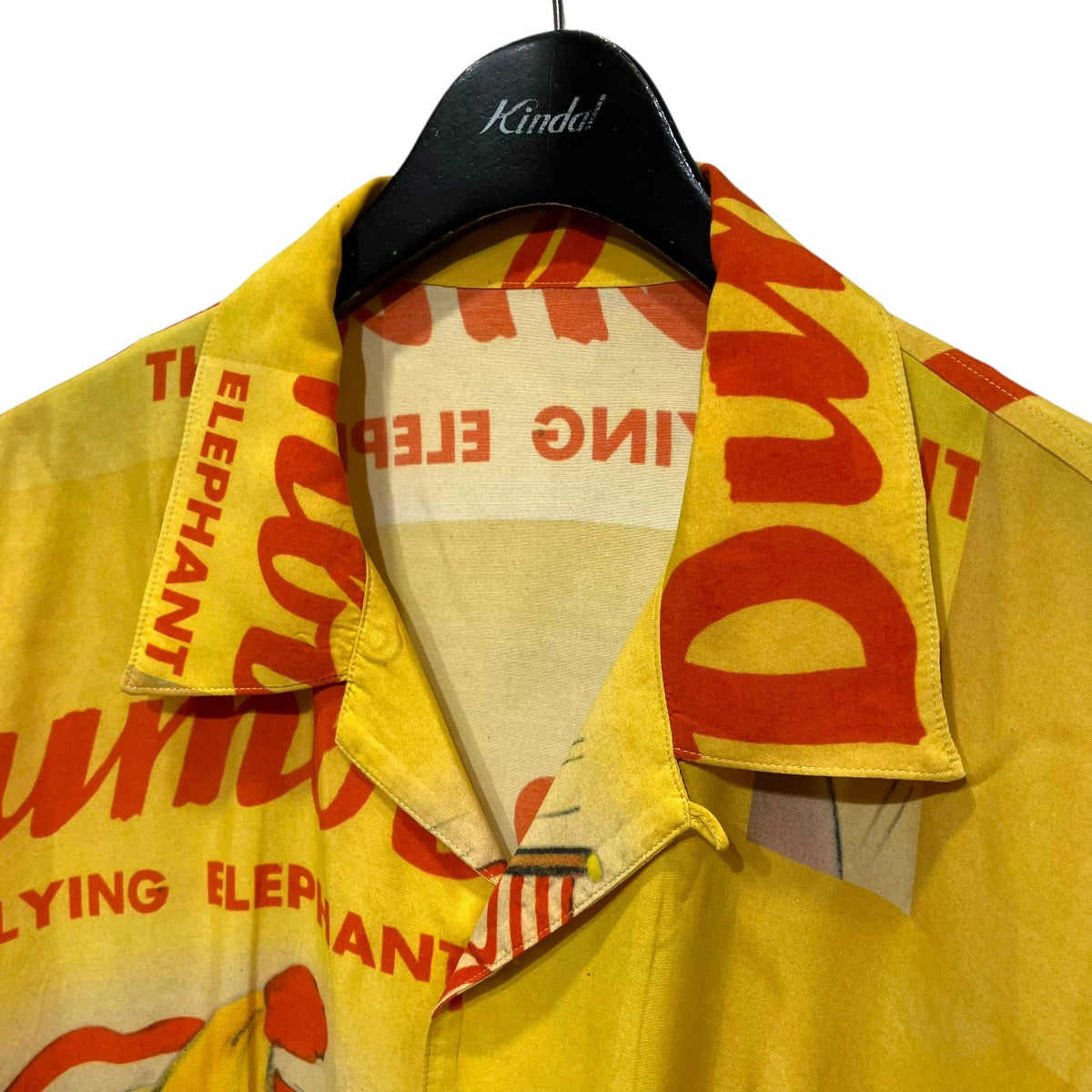 Porter Classic DISNEY V P PC ALOHA COLLECTION ALOHA SHIRT DUMBOダンボプリントアロハシャツ 古着・中古-3枚目のアイテム画像