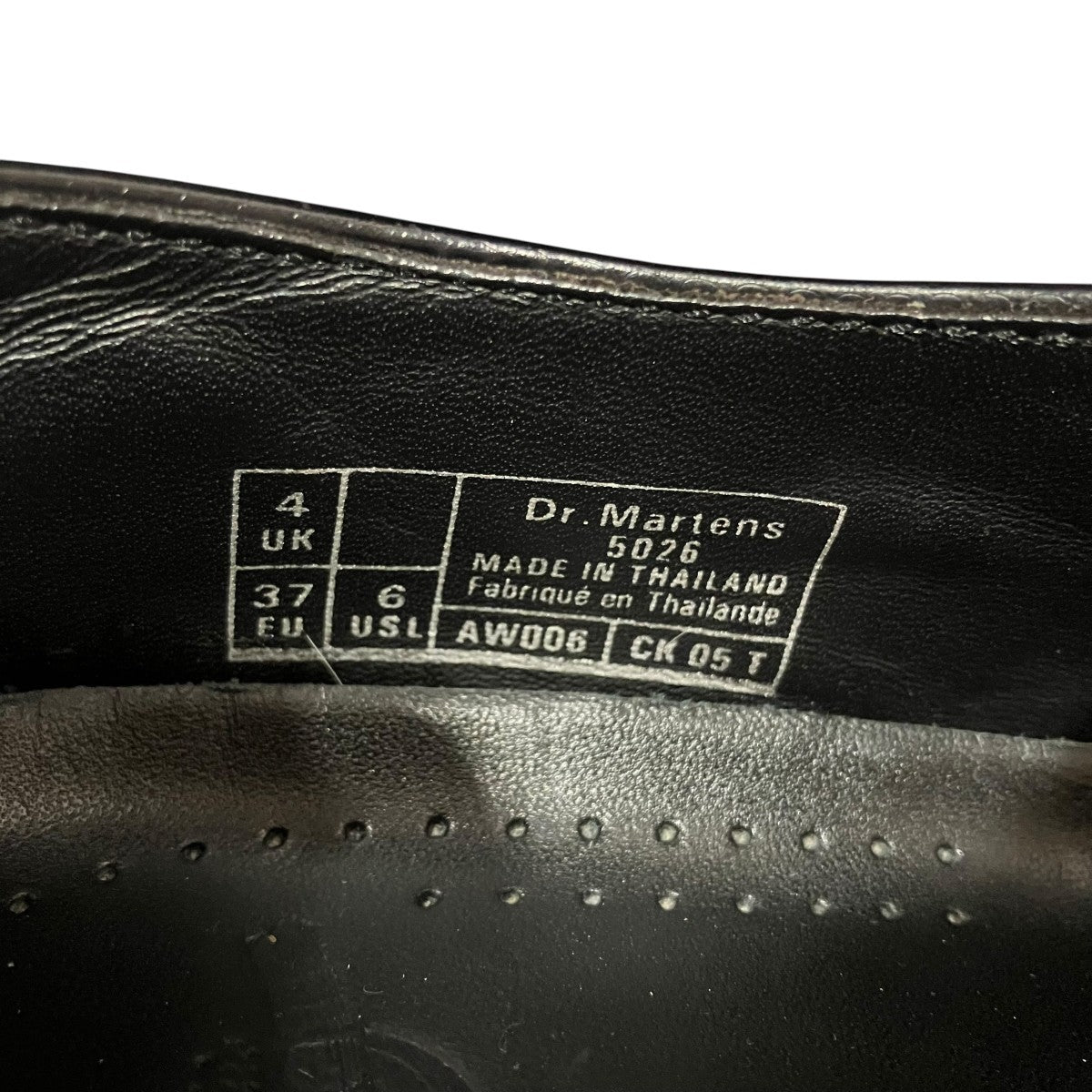 Dr．Martens メリージェーン レザーストラップシューズ5026 古着・中古-10枚目のアイテム画像