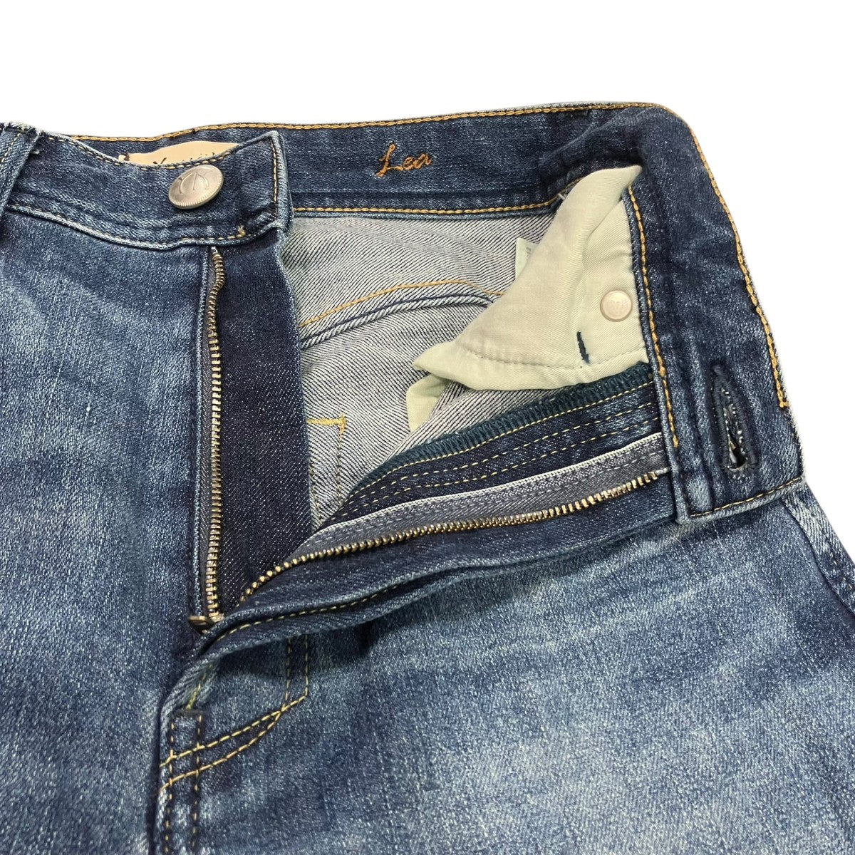 YANUK ボーイズストレートデニムパンツ57142232 古着・中古-3枚目のアイテム画像