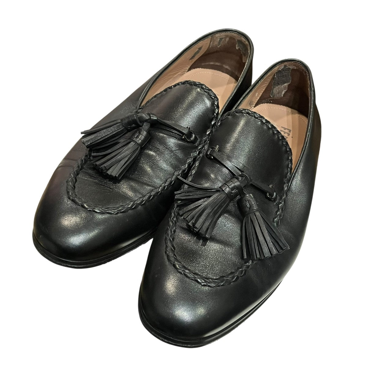 Salvatore Ferragamo タッセルローファー 古着・中古-1枚目のアイテム画像