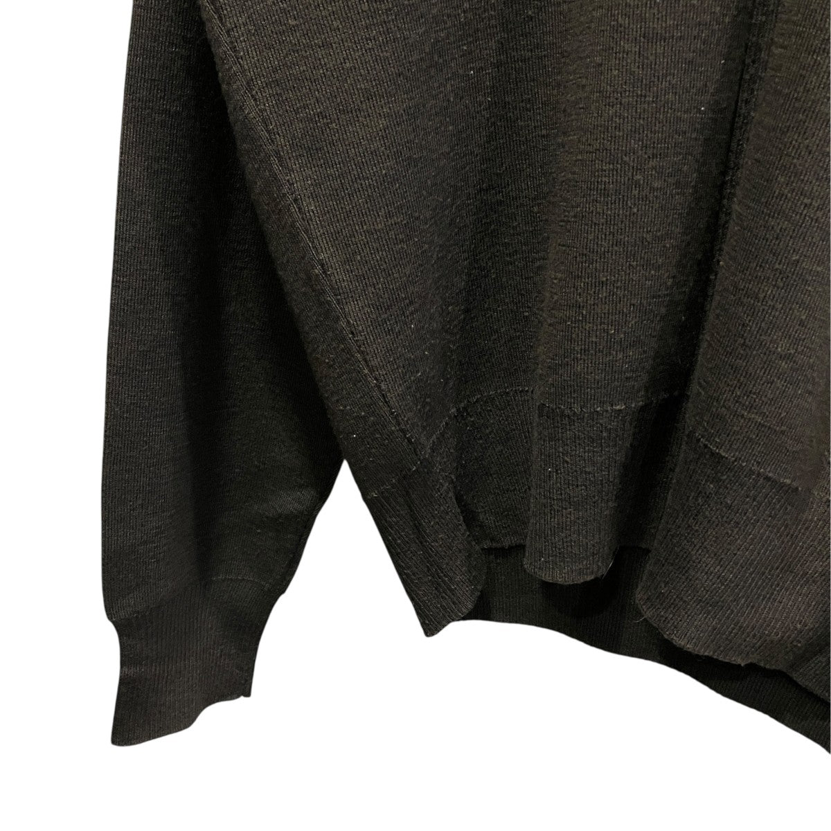 25AWDARK CACAO V NECK SWEATERVネックニットTO1430 LK087