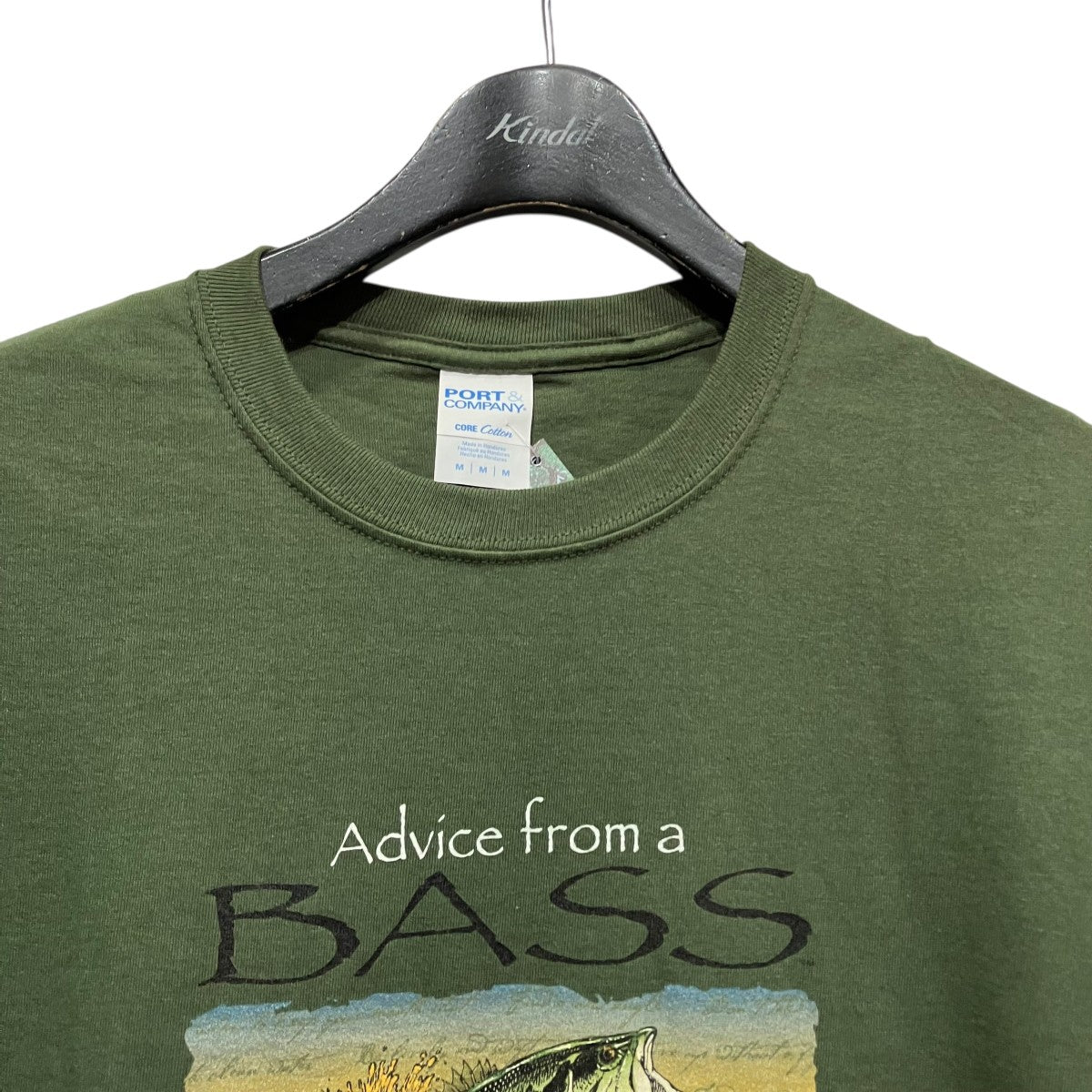 PORT＆COMPANY バスプリントTシャツ 古着・中古-3枚目のアイテム画像