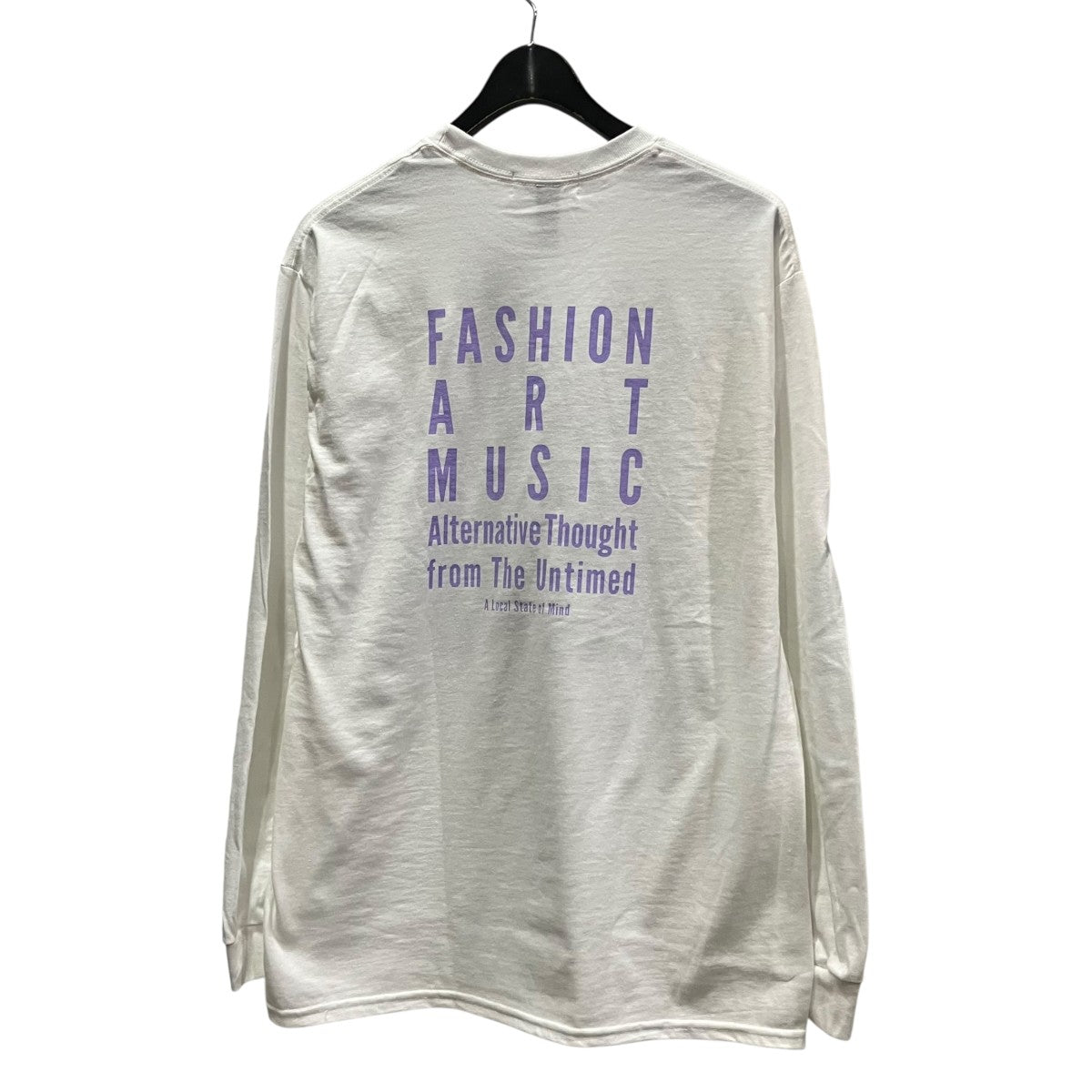 me museum LS T-Shirt長袖プリントTシャツ 古着・中古-2枚目のアイテム画像