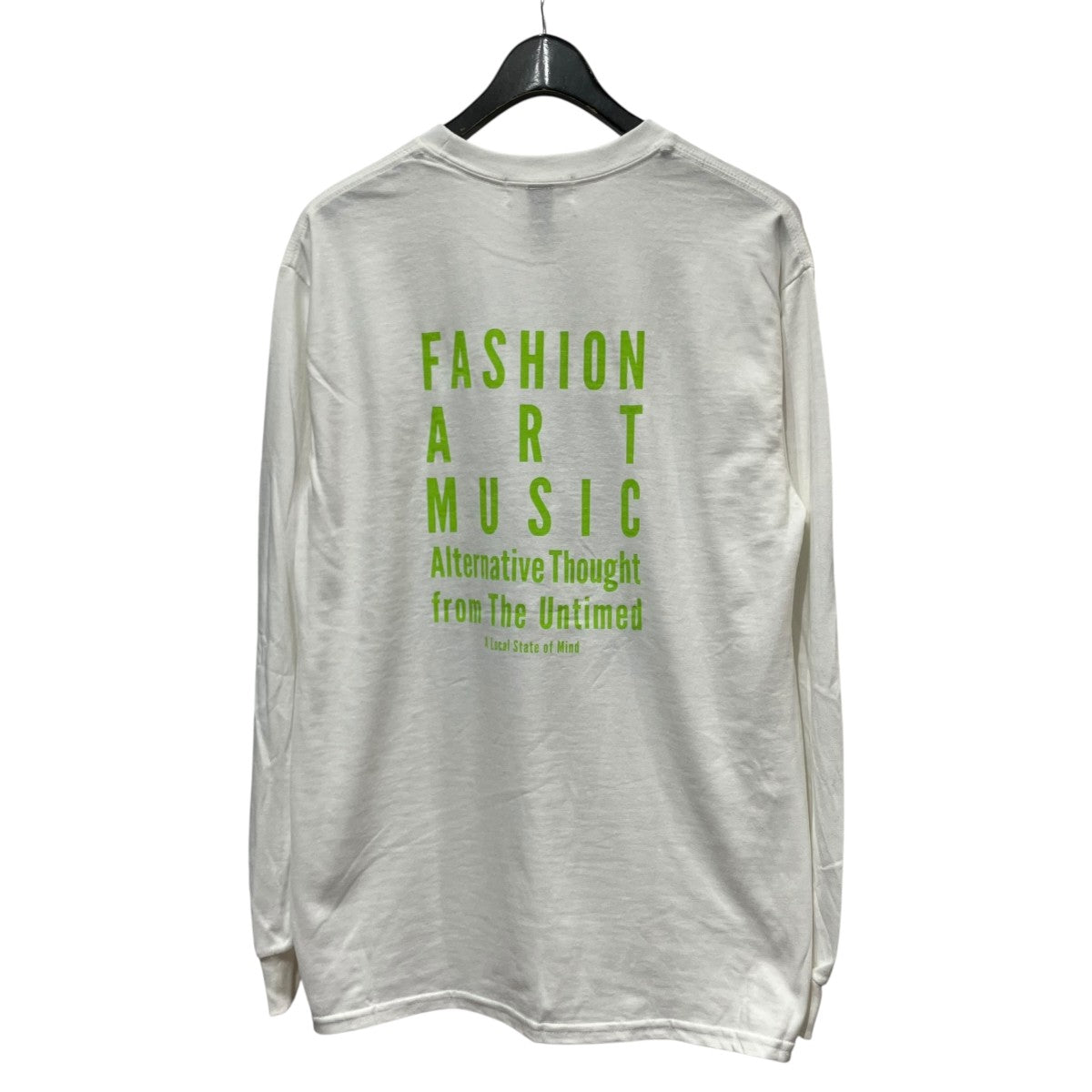 me museum LS T-Shirt長袖プリントTシャツ 古着・中古-2枚目のアイテム画像